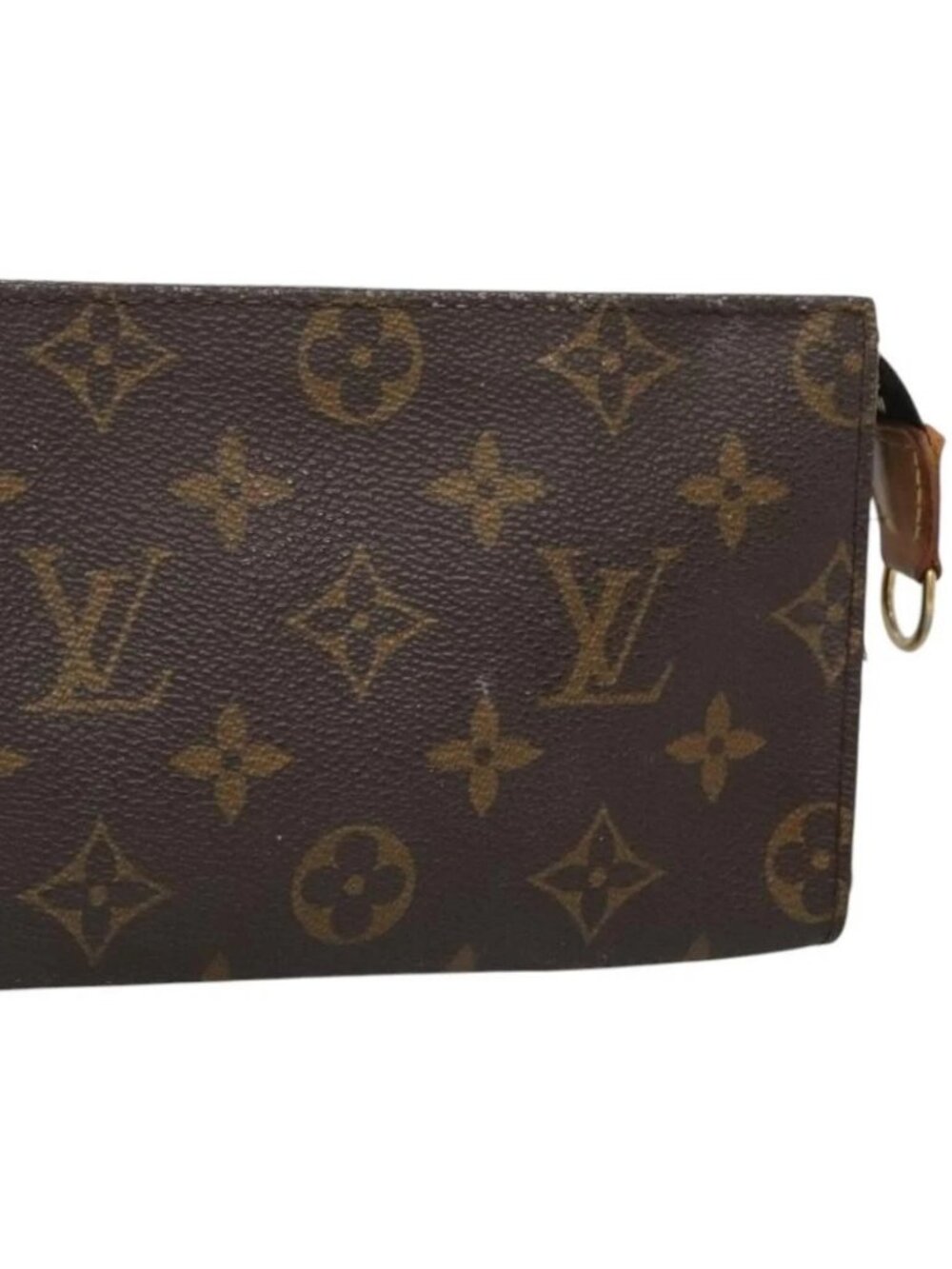 LOUIS VUITTON Monogram Bucket PM Accessory Pouch LV Auth